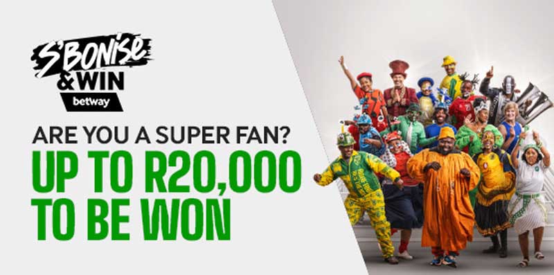 Betway sbonise & win